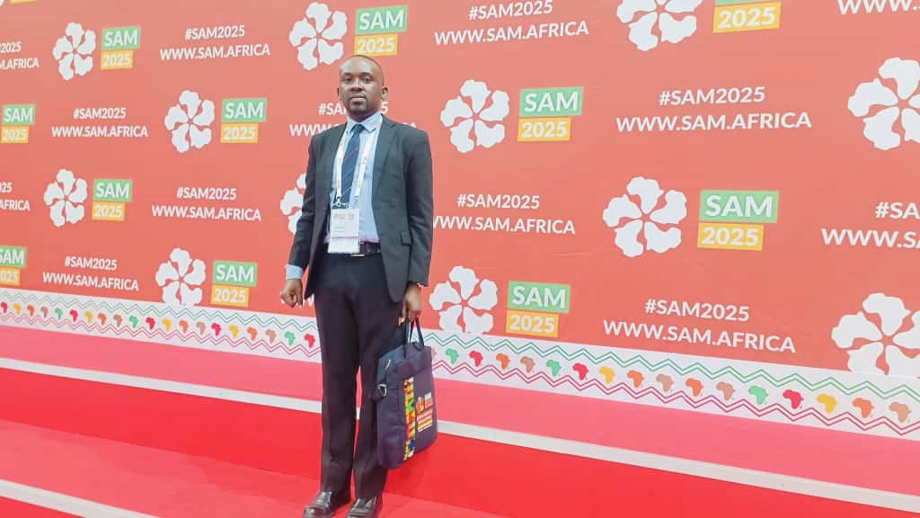 RDF staff member representing RDF Uganda Financial Inclusion at the African Inclusive Finance Week.